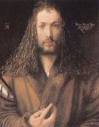 Albrecht Durer Self-protrait in a Fur-Collared Robe oil on canvas